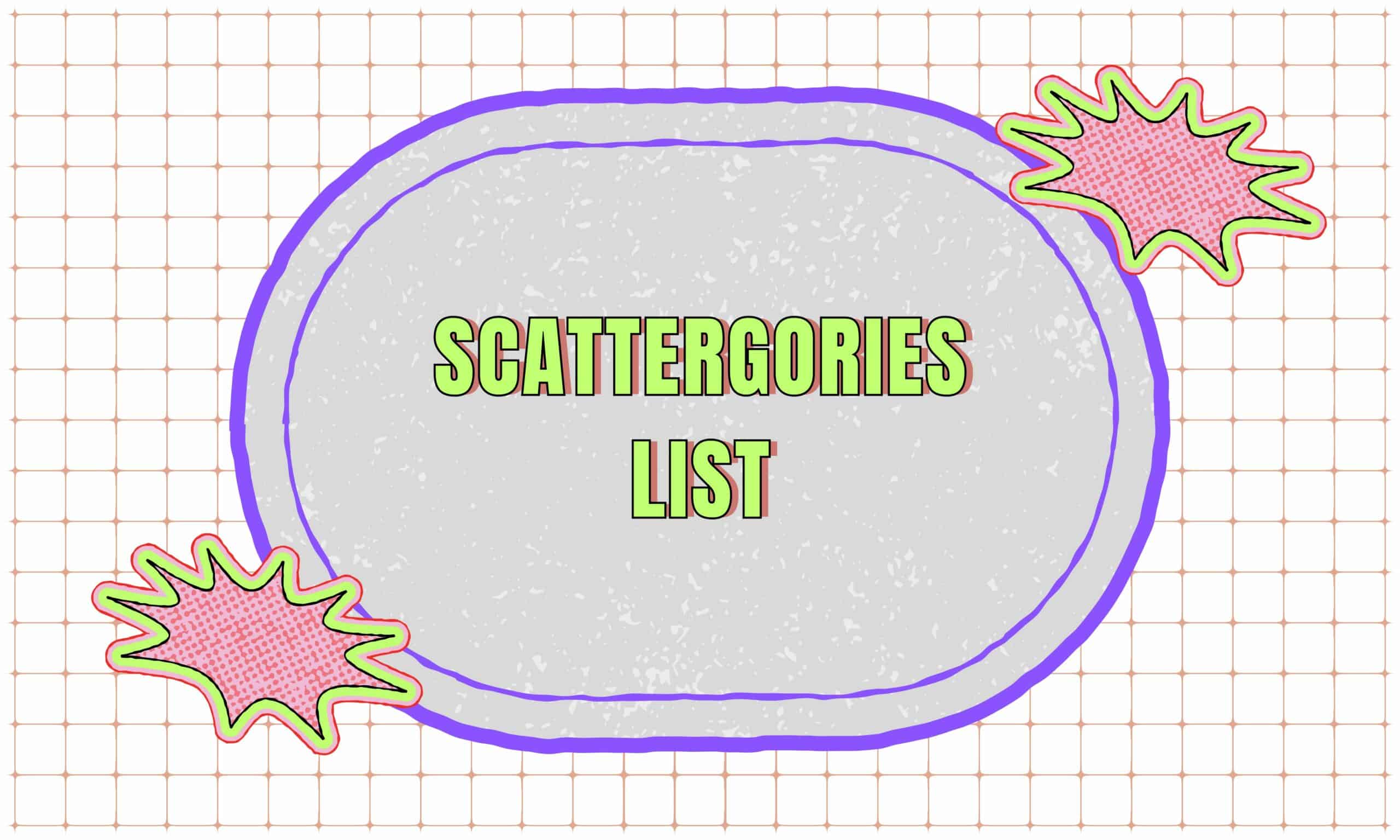 Scattergories List
