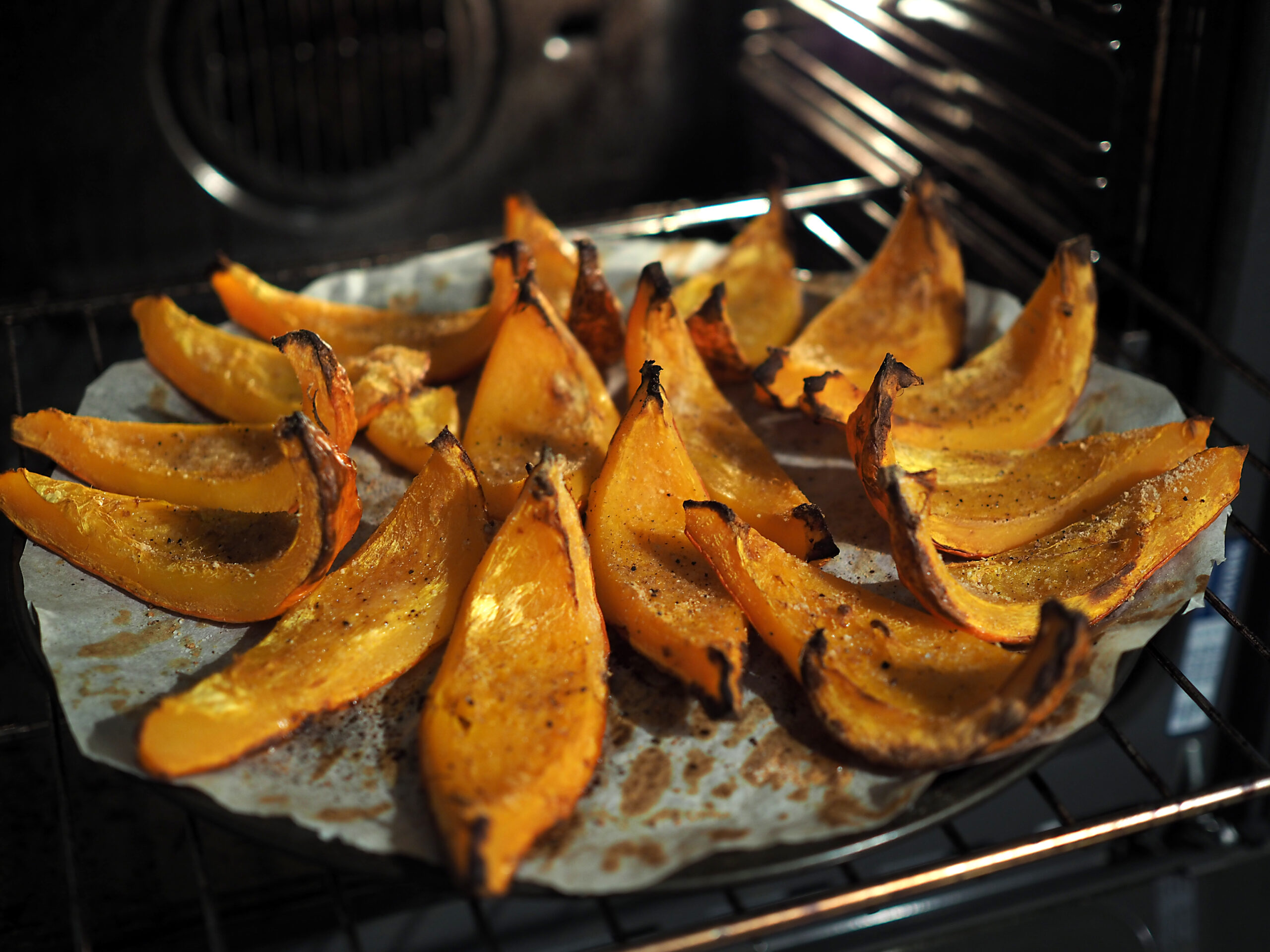 how to roast acorn squash