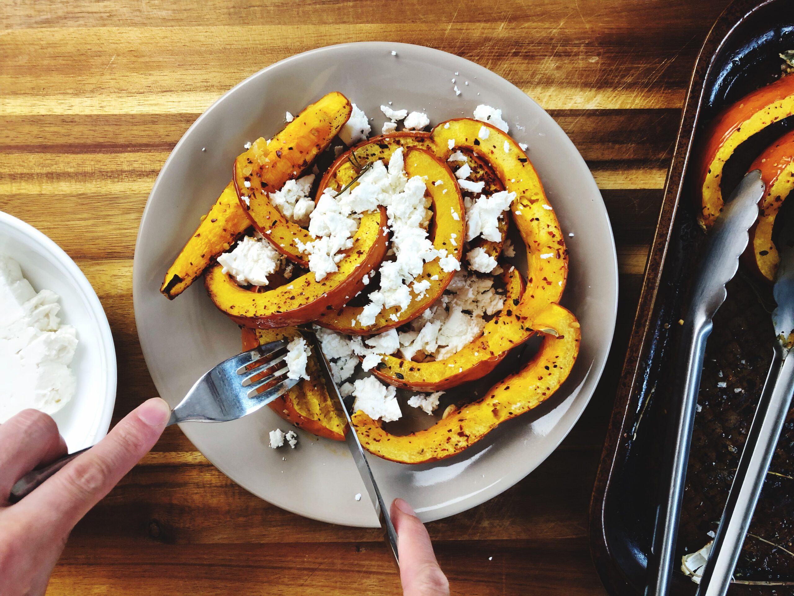 how to roast delicata squash