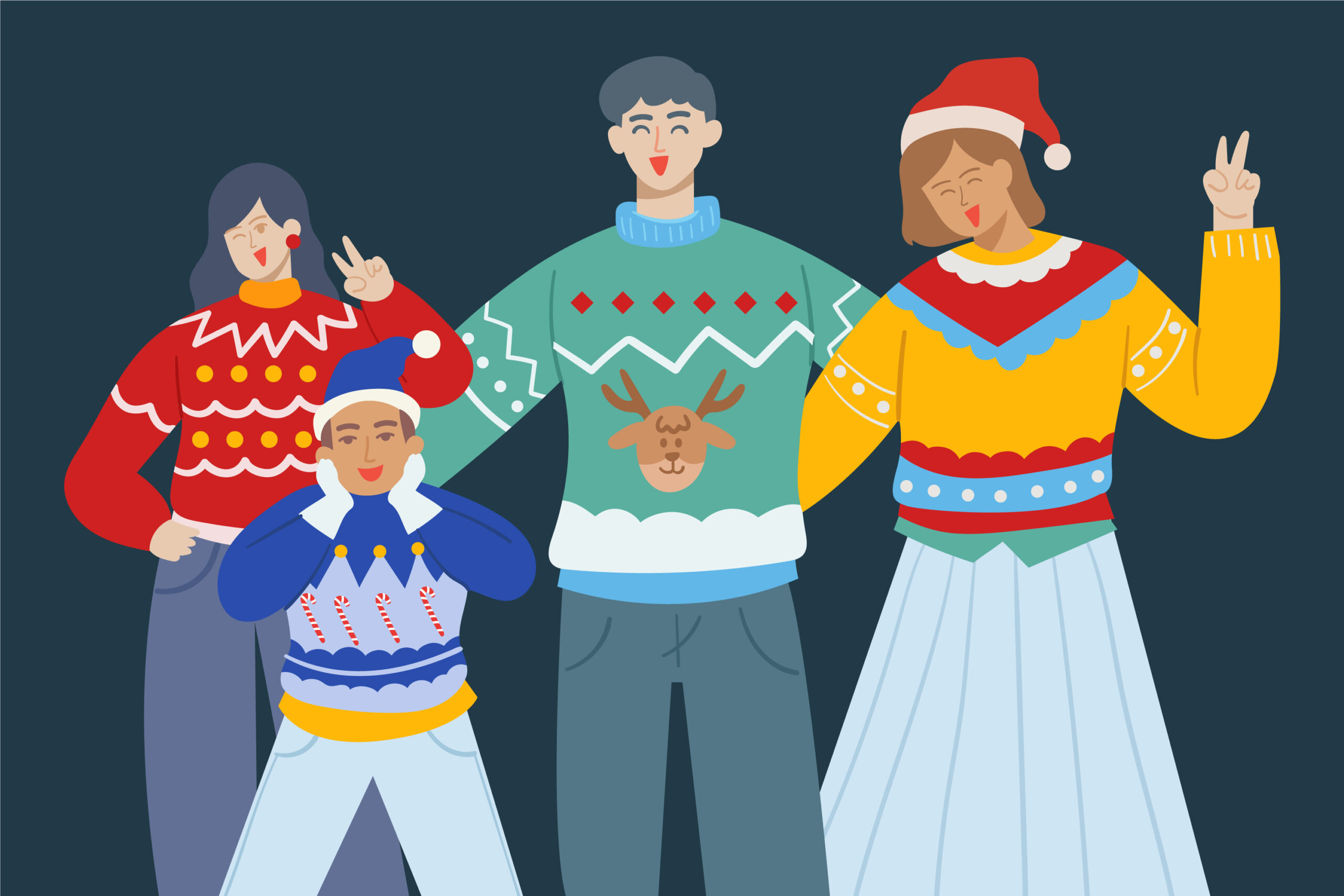 ugly sweater day activities